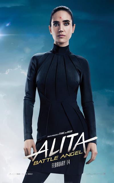 Affiches personnages US pour Alita : Battle Angel de Robert Rodriguez