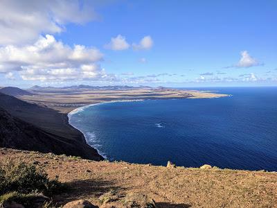 Lanzarote : vers les falaises de Haria