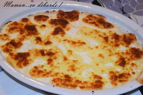 Gratin de chou fleur à la mozzarella