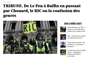 #Confusionnisme : et si les antifas avaient eu tort d’avoir raison avant les autres ? #RougesBruns #GiletsJaunes