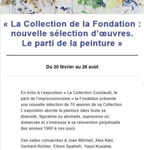 Fondation Louis VUITTON  en Février « La collection  Courtauld – Le parti de l’Impressionnisme – 20 Février au 17 Juin 2019