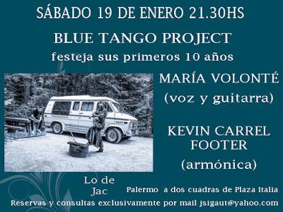 María Volonté chez Jacqueline ce soir [à l’affiche]