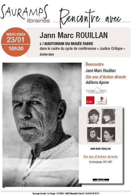 Montpellier | Rencontre avec Jann-Marc Rouillan