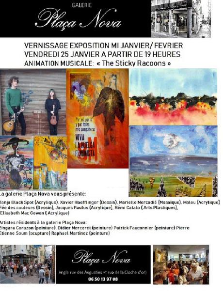 Perpignan | Vernissage de la nouvelle exposition à Plaça Nova Galerie