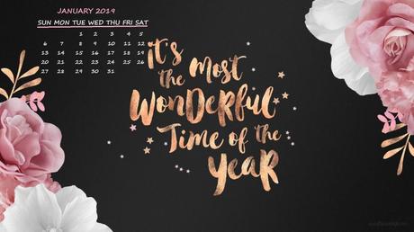 Calendrier janvier 2019 – January 2019 calendar