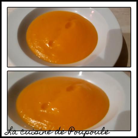 Velouté de carotte au curry Velouté de carotte au curry