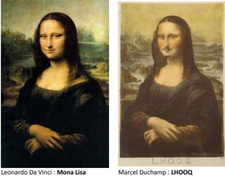 5 La Joconde de Léonard de Vinci et LHOOQ de Duchamp