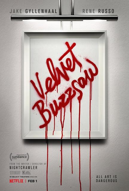 Affiche US pour Velvet Buzzsaw de Dan Gilroy