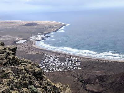 Lanzarote-  de Haría à Teguise par l'Ermita de las Nieves.