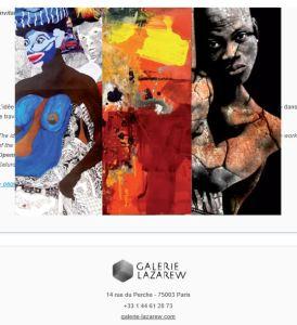 Galerie Lazarew Paris  exposition « Chimères » Trois artistes béninois à partir du 26 Janvier 2019
