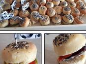 Mini burger avec garnitures