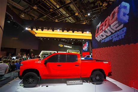 Un vrai pickup Chevrolet entièrement fabriqué en LEGO
