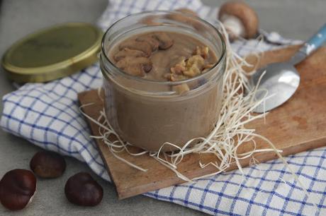 Velouté châtaignes et champignons