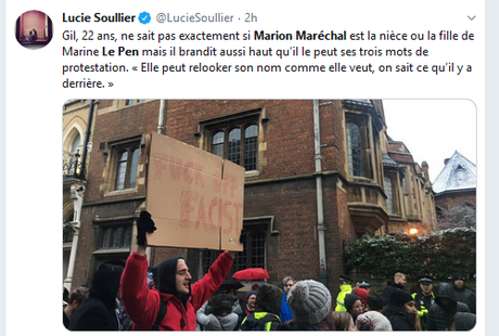 Un comité de déshonneur pour Marion Maréchal-nous-voilà Le Pen à #Oxford