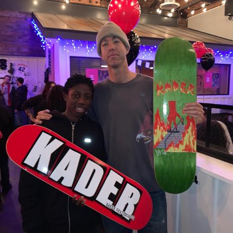 À seulement 16 ans Kader Sylla devient pro pour Baker Skateboards