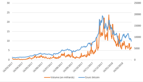 Après une montée fulgurante en décembre 2017, le Bitcoin a perdu énormément de valeur au début de 2018