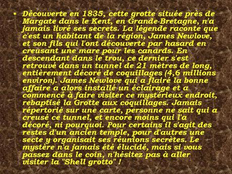 Pays Etranger -La Grotte de Margate 