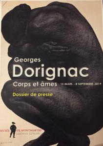 les expositions futures au Musée de Montmartre : le 15 Mars 2019  » Georges Dorignac «