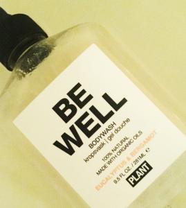 Le Gel douche BE WELL de PLANT