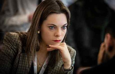 La plus francophile des joueuses d'échecs russes, Dina Belenkaya - Photo © David Llada 
