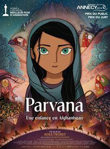 Jaquette du DVD Parvana film d'animation de Nora towney