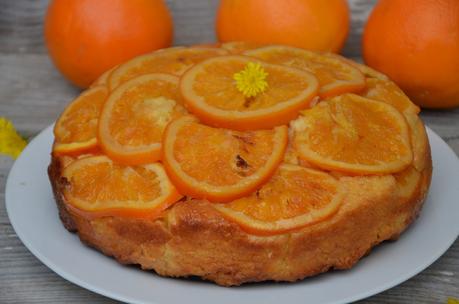 Gâteau renversé à l’orange