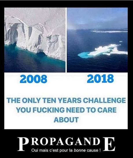 Un autre « 10 years challenge »