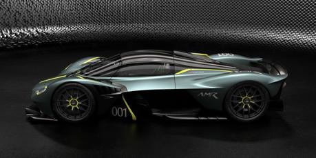 Aston Martin Valkyrie: à la configuration