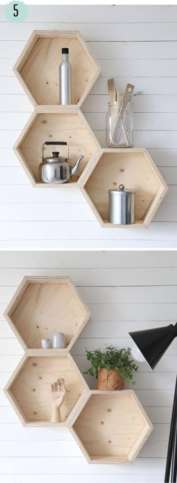 Des idées créatives pour placer des étagères