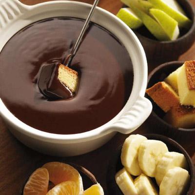 recette fondue au chocolat