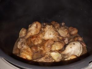 Pilons de poulet aux Châtaignes et Miel Cliquer sur les photographies pour les agrandir
