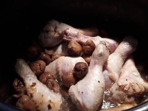 Pilons de poulet aux Châtaignes et Miel Cliquer sur les photographies pour les agrandir