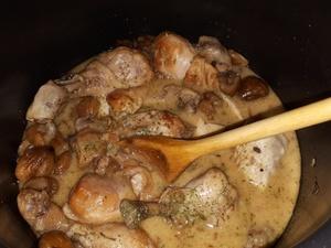 Pilons de poulet aux Châtaignes et Miel Cliquer sur les photographies pour les agrandir