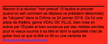« Macron désespère la France… » « Macron désespère la France… »