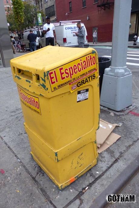 Stickers à New York, octobre 2017