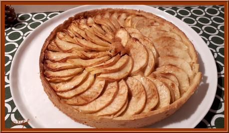 Tartes aux Pommes et crème d'Amandes