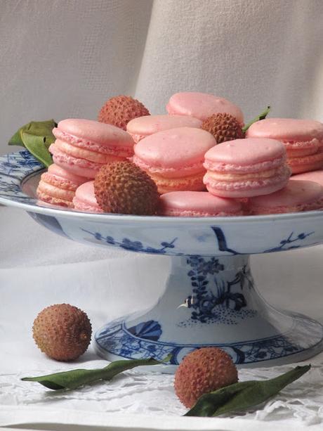 Macarons à l'eau de rose