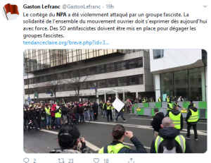 le grand gloubi-boulga des #giletsjaunes (avec des morceaux de fachos dedans…) m’a fait vomir mon petit déj.