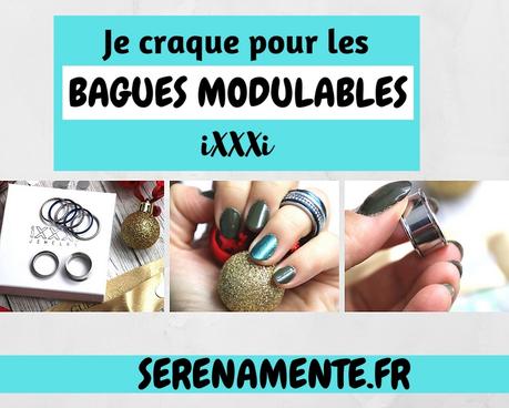 Je craque pour les jolies bagues modulables iXXXi ! Je craque pour les jolies bagues modulables iXXXi !
