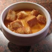 soupe de carottes au lait de coco et ses croûtons au parmesan - Popote de petit_bohnium