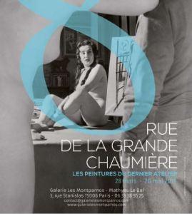 Galerie Les Montparnos -Mathyeu Le Bal-  « Rue de la Grande Chaumière »