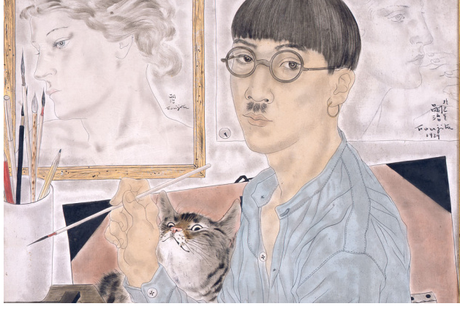 Foujita à la maison de la culture et du Japon