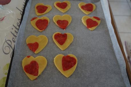 Petit cœur de cookies
