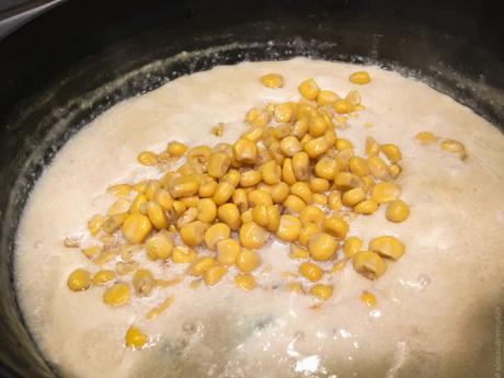 Chaudrée de maïs bostonienne – Corn chowder