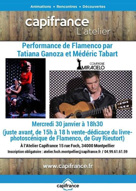 Montpellier – Flamenco – atelier capifrance – 31 janvier