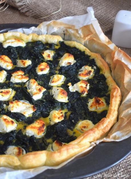 Quiche façon Spanakopita