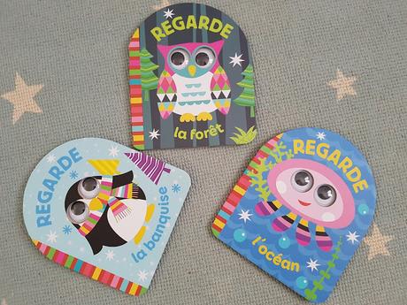 Collection Les yeux qui bougent de Sylvia Takken ♥ ♥ ♥ : Regarde la forêt - Regarde l'océan - Regarde la banquise