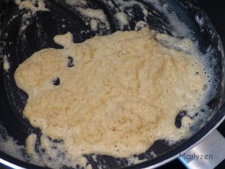 Beurre + farine. Beurre + farine.