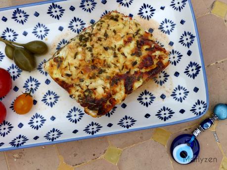 Gratin de courgettes à la grecque Gratin de courgettes à la grecque