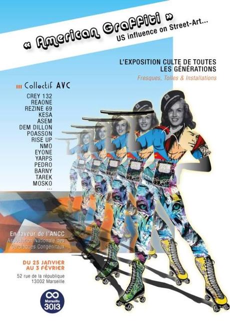 Exposition « American Graffiti »